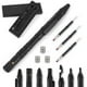 thumbnail image 1 of Bolígrafo táctico multifuncional para acampar, equipo para exteriores con linterna LED, bolígrafo de herramientas, lápiz óptico capacitivo: plástico duradero y compatible con controles de seguridad, 1 of 8