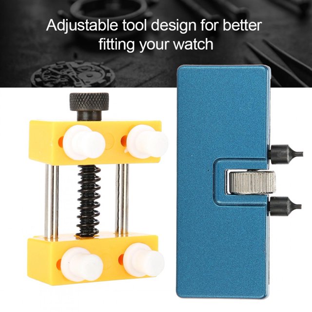 Watch Rear Case Opener, Case Opener Watch Repairing Tool Set Watch Case Opener Fixing Base Durable Watch Case Opener, Men for Watch Making Repair Watch Women