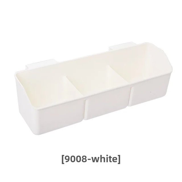 Cesta de almacenamiento de ajo y cebolla para cocina, estante de baño sin perforaciones, caja de almacenamiento colgante para artículos de tocador, organizador de artículos para el hogar