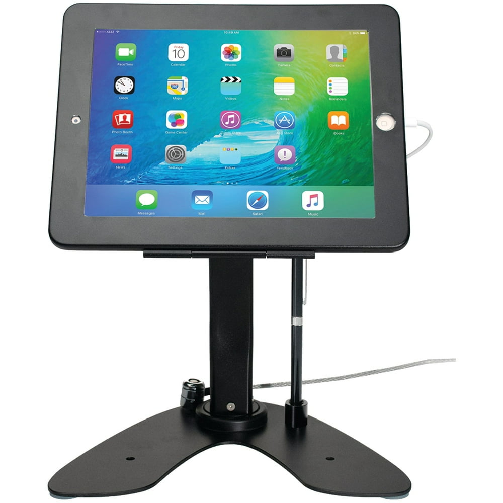 CTA Digital PADASKB iPad/iPad Air Dual Security Kiosk Stand with Locking Case & Cable Walmart