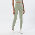 thumbnail image 1 of Pantalones de yoga exfoliantes para mujer, línea No Embarrassment, cintura alta, cadera melocotón, pantalones deportivos de fitness con bolsillo, 1 of 6