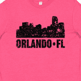 thumbnail image 4 of Inktastic Orlando Skyline with Grunge Youth T-Shirt, 4 of 5
