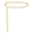 thumbnail image 1 of Cadena de cintura con colgante de metal estilo atmósfera, ENTASSER, Accesorios de moda para mujer, 1 of 6