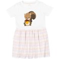 thumbnail image 3 of Inktastic Cute Woodland Animal Squirrel Girls Toddler Dress, 3 of 5