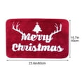 thumbnail image 3 of KOYPTL Christmas Rugs for Front Door,40*60 Soft Merry Christmas Xmas Tree Bathroom Mat Non Slip Durable Washable Absorbent Doormat,Bedroom Mat for Indoor Outdoor Porch Home Decor, 3 of 6
