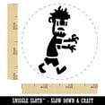 thumbnail image 2 of Cute Zombie Monster Undead Walking Halloween Self-Inking Rubber Stamp Ink Stamper - Black Ink - Small 3/4 Inch, 2 of 7