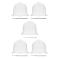 thumbnail image 1 of Vogacara Gorro de silicona Dido para teñir el cabello reutilizable con gancho Blanco 5Conjunto, 1 of 6