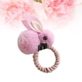 thumbnail image 3 of 1Pcs Élastiques Ronds Roses en Forme de Lapin pour Bébés Filles Design Adorable pour Toutes Occasions, 3 of 8