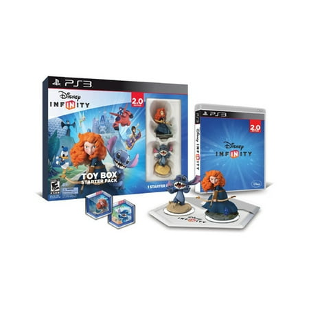 Disney Infinity 2.0 1192800000000 Gaming Figures Toy Box Starter Pack - PS3