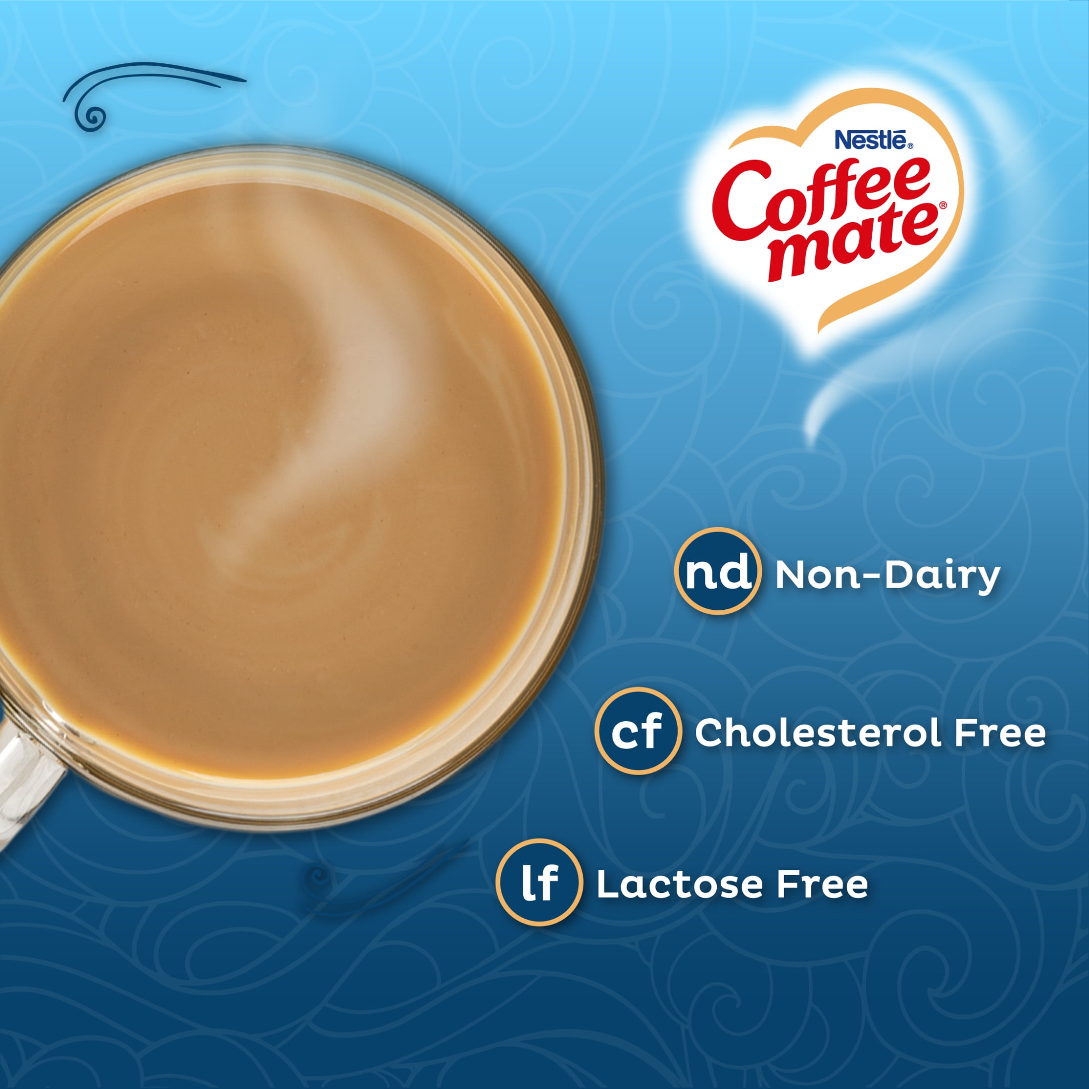 (4 pack) Coffee mate French Vanilla Liquid Coffee Creamer Singles, 9 fl oz, 24 Count