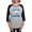 Heather/Black, variant on CafePress - Coolest Grandma Long Sleeve T Shirt - Womens Baseball Tee