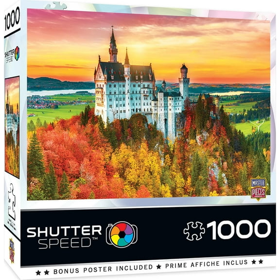 MasterPieces 1000 Piece Jigsaw Puzzle - Autumn Castle - 19.25"x26.75"