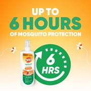 OFF! FamilyCare Mosquito Repellent, Unscented DEET Pump Bug Spray with Aloe Vera, 9 oz