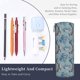 thumbnail image 3 of Disketp Underwater Animals and Flowers Estuche Organizador de Lápices de Cuero, Estuche de Oficina con Cremallera para Bolígrafo y Lápiz, 3 of 6