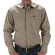Camicia Da Lavoro Western Wrangler Uomo: Cowboy Cut Long Sleeve Solid
