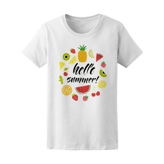 Fresh Hello Summer Tee Women's -Image by Shutterstock