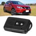 thumbnail image 5 of 2 Buttons Remote Key Housing Case Cover Replacement Fits for Nissan Qashqai X Trail, 5 of 5