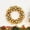 Gold-5C-clearacne, variant on OEFNTAC Decorations Christmas Wreath Gold Red Scene Decoration Hanging Door Window Festive Holiday Ornament Home Party Decor 13.78in Halloween Yard Decorations