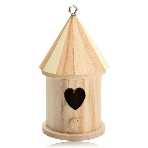 Nichoirs en Bois Muraux Nichoir Extérieur en Bois Boîte à Oiseaux Boîte en Bois Nichoir Extérieur