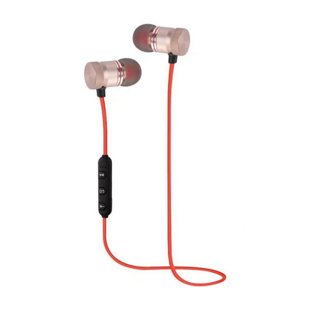 Auriculares Inteprter M9 Bluetooth Estéreo Metal Magnético manos libres