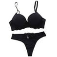 thumbnail image 1 of Ensemble de Soutiens-Gorge Rembourrés Aguichant Rehausseur pour Femmes Lingerie en Dentelle, 1 of 4
