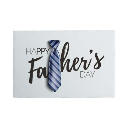 

Placemats Set of 6 Happy Father s Day Place mats for Dining Table Indoor/Outdoor Cute Heat Resistant Washable Table Mats(18 x 12 )