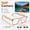 Premium khaki/gradient purple lense, variant on AI Smart Camera Glasses, Bluetooth 5.3 Smart Glasses with AI Translator & Voice Assistant, Hands‑Free Calling, First‑Person POV Video Recording for Vlogging, Cycling & Travel, Compatible with Smartph