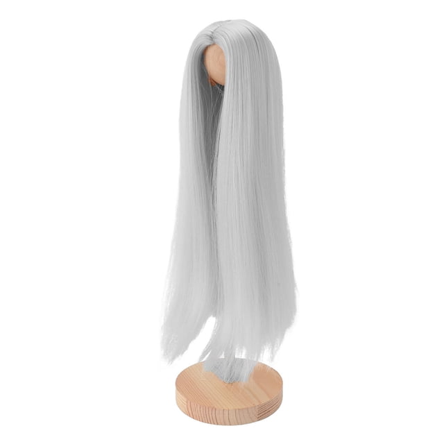 Peluca De Muñeca, Diseño De Tamaño Preciso, Peluca De Pelo De Muñeca De 7,3 A 8,3 Pulgadas, Material De Seda Delicado Y Suave, Pelucas Resistentes Al Calor Para Accesorios