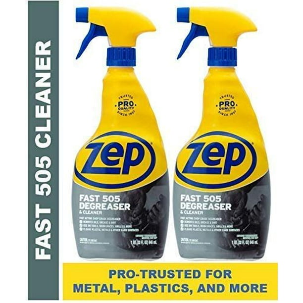 Zep Fast 505 Commercial Cleaner & Degreaser ZU50532 (Pack of 2) Great for Grills, Plastics