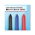 thumbnail image 4 of Write Bros. Stick Ballpoint Pen Medium 1 mm, Black Ink/Barrel, 120/Pack, 4 of 6