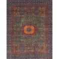 thumbnail image 1 of Ahgly Company Indoor Rectangle Abstract Brown Red Oriental Area Rugs, 2' x 5', 1 of 6