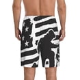 thumbnail image 4 of Lsque Memorial Day1 Mens Sleep Pajama Shorts,Short Pajama Pants, Cotton Ultra-Soft Knit-4X-Large, 4 of 9