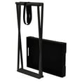 thumbnail image 3 of vidaXL Table Pliante Noire 48x34x61 cm MDF, 3 of 5
