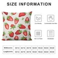 thumbnail image 6 of COMIO cottage core decor,Strawberry Pillow,Strawberry Couch,Strawberry Room Decor,Strawberry Pillow Cover,fairycore room decor,red pillow cover,Pillow Case  2pc, 6 of 6