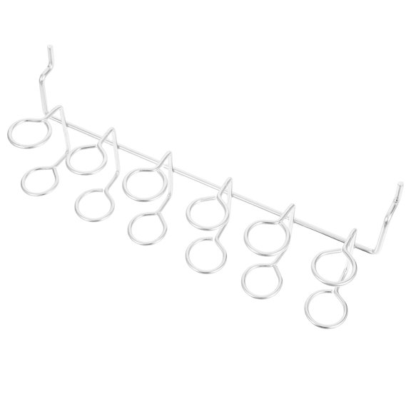 ETEREAUTY Heavy Duty Plated Iron Hooks for Pegboards, Easy to Install Pegboard Tool Organizer Hooks