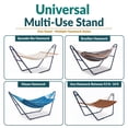 thumbnail image 6 of Sunnydaze 550 lb Powder-Coated Steel Universal Hammock Stand - Blue, 6 of 14