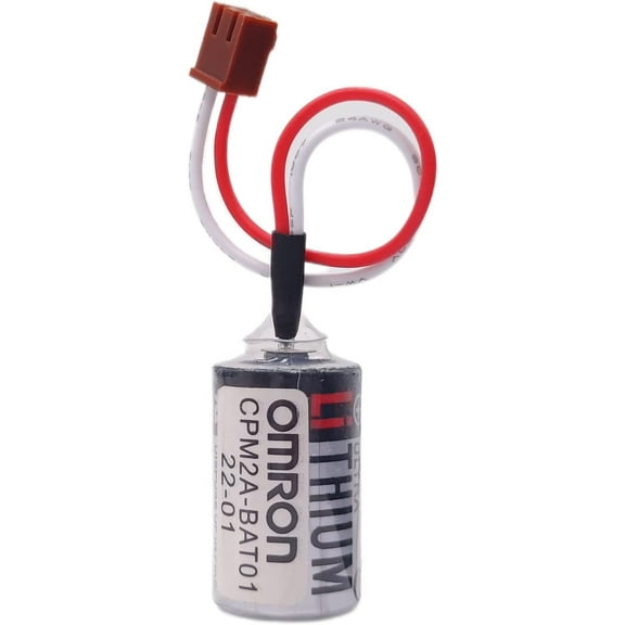 New ER3V 3.6V Digital PLC Battery Compatible with Omron CPM2A-BAT01 Battery (Li-MnO2, 3.6V, 1000 mAh) High Capacity
