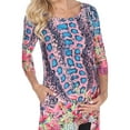 thumbnail image 4 of White Mark Women's Maternity Arlene Tunic Top, 4 of 4