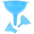thumbnail image 3 of Miangastore 3Pcs Kitchen Oil Funnels Silicone Liquid Oil Jam Transfer Funnels for Filling Bottles, 3 of 9