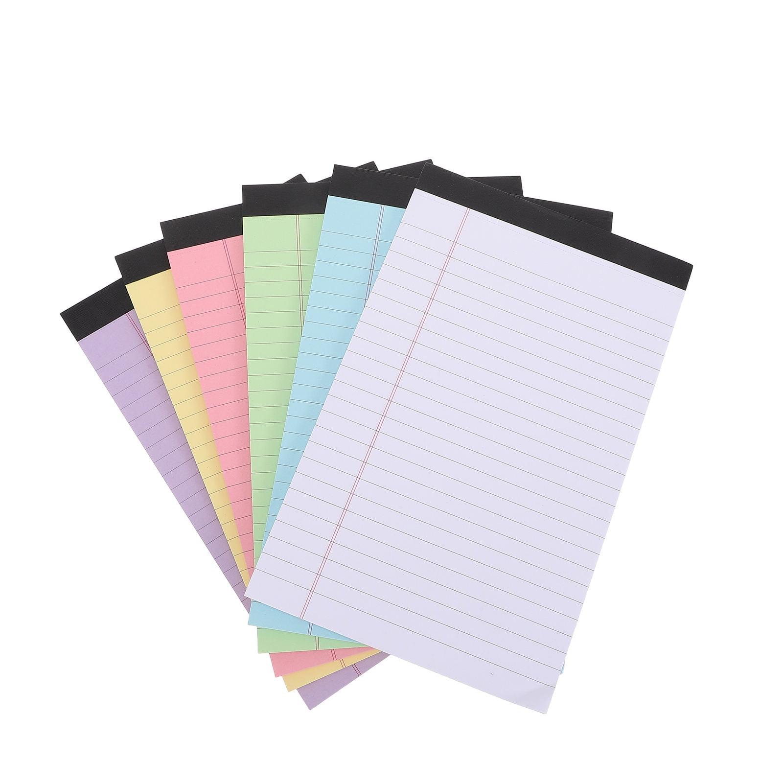 TABLZONE 6Pcs Office Notepad Set with Ruled Paper and Peelable Sheets for Organized Note Taking and Daily Tasks