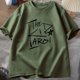 thumbnail image 3 of Camiseta de algodón para hombre, camisa de manga corta con estampado de The Kid Laroi, cuello redondo, talla grande, 3 of 5