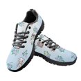 thumbnail image 1 of Zapatos casuales de enfermería para mujer, bonitos zapatos planos con estampado de gato y perro, zapatillas deportivas para correr, 1 of 6