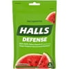 Halls Defense Watermelon Cough Drops, 30 count -- 48 per Case.