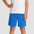 thumbnail image 6 of Yindaity Boys Toddler Shorts Toddler to Youth Athletic Shorts for Boys and Girls Soccer Basketball Sports(Blue,10-11 Years), 6 of 9