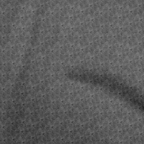 oneOone Viscose Jersey Black Fabric Watercolor Craft Projects Decor Fabric Printed By The Yard 60 Inch Wide