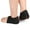 Black, variant on Unique Bargains Plantar Fasciitis Wrap Heel Arch Support Sleeve Cushion Pair