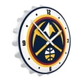 thumbnail image 2 of Denver Nuggets 18.5" Bottle Cap Lighted Wall Clock, 2 of 5