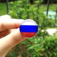thumbnail image 4 of 2022 personalizado claro bandera nacional OEM logo insignia de cristal broche pin 2,5 cm Sincero Hogar, 4 of 5