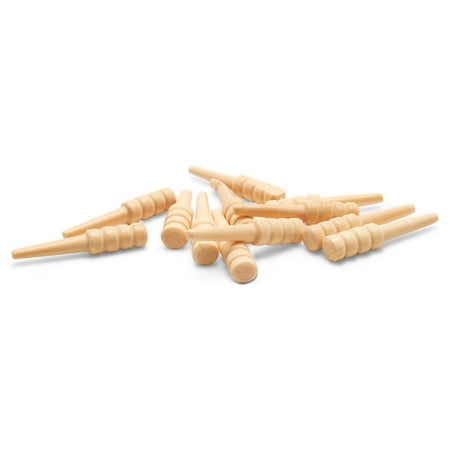 Wood Cribbage Pegs  Pack of 12 Neutral Varnished Pegs for New Set or Replacement Pieces by Woodpeckers price history on PriceWatchPro