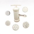 thumbnail image 1 of Molinillo de pasta para hacer fideos: máquina manual para hacer fideos, herramienta portátil pequeña para hacer pasta fresca a mano (prensa de fideos +, 1 of 4